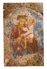 Affresco del XIII secolo, Vergine col Bambino